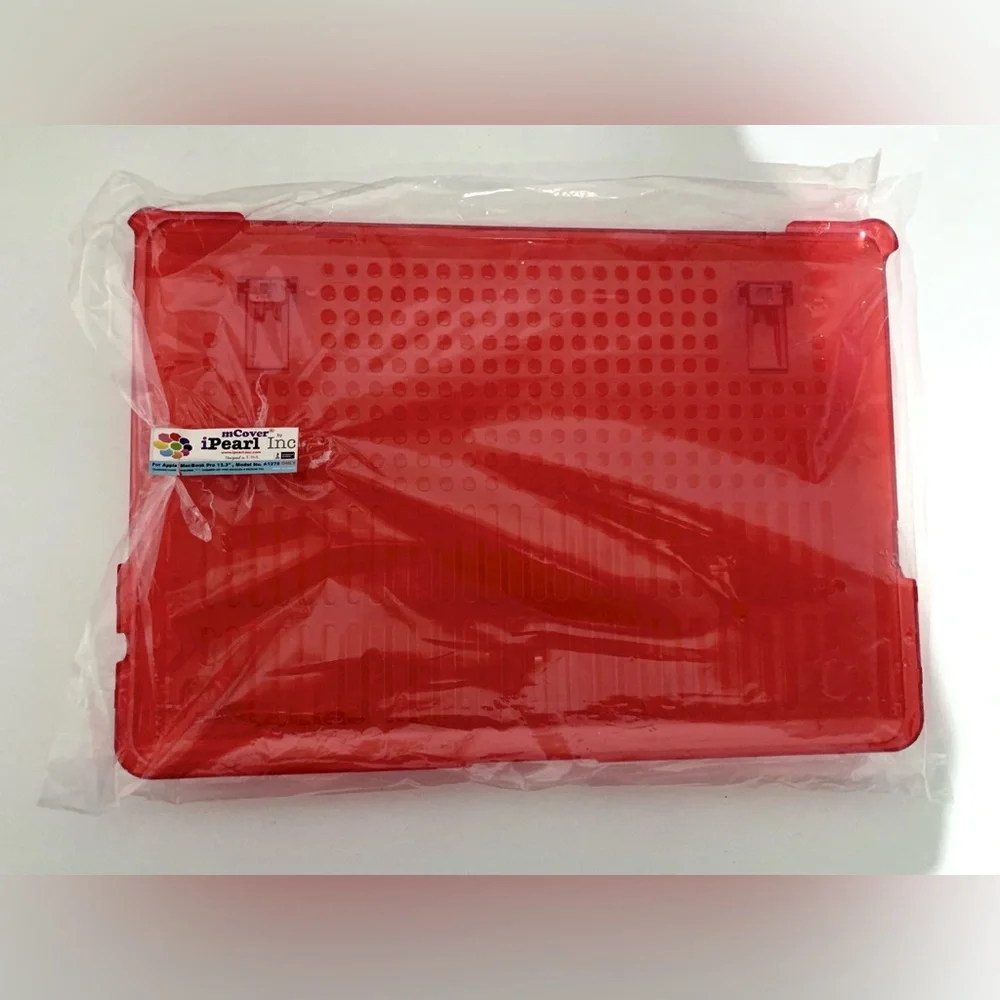 mCover iPearl Hard Shell Case MacBook Laptop Cover & Silicone Keyboard Skin NWT